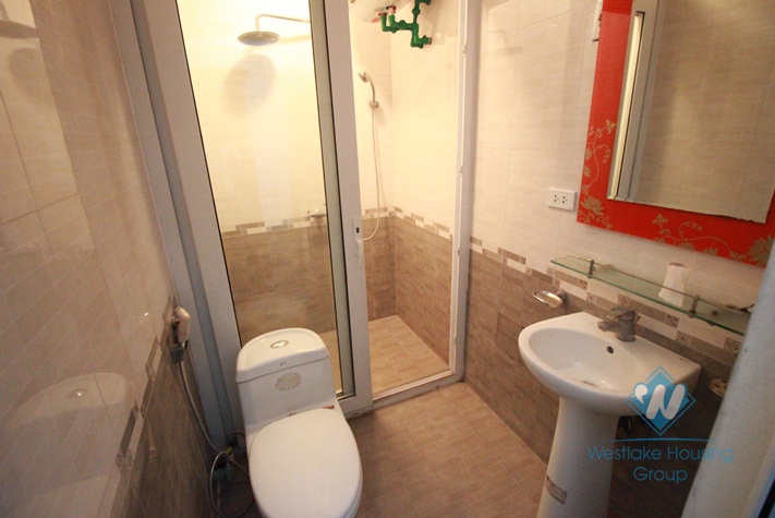 Newly renovated house with 05 bedrooms for rent in Xuan Dieu Street, Tay Ho, Hanoi.